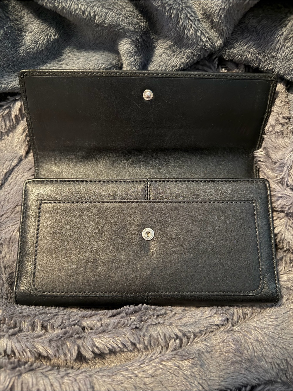 Coach Black Leather Shoulder Hobo with Matching Wallet - Picture 12 of 15